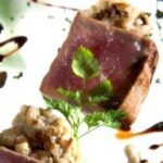 Healthy Recipes: Tuna tataki with mushrooms risotto
