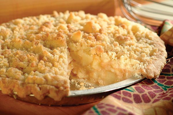 receta tarta de manzana saludable