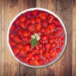 Receta saludable de Pastel de fresas con cuscus