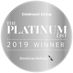 Celebrated Living’s Platinum List Awards 2019